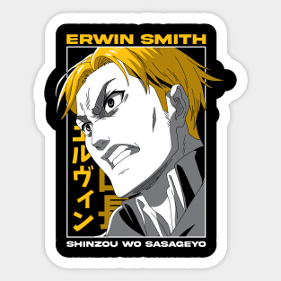Erwin Smith  Attack on Titan Sticker